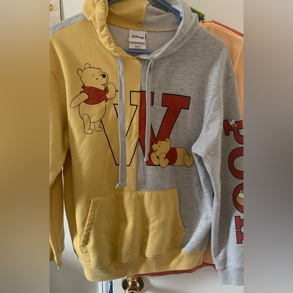 Disney Yellow and Gray Hoodie - Picture 5 of 7